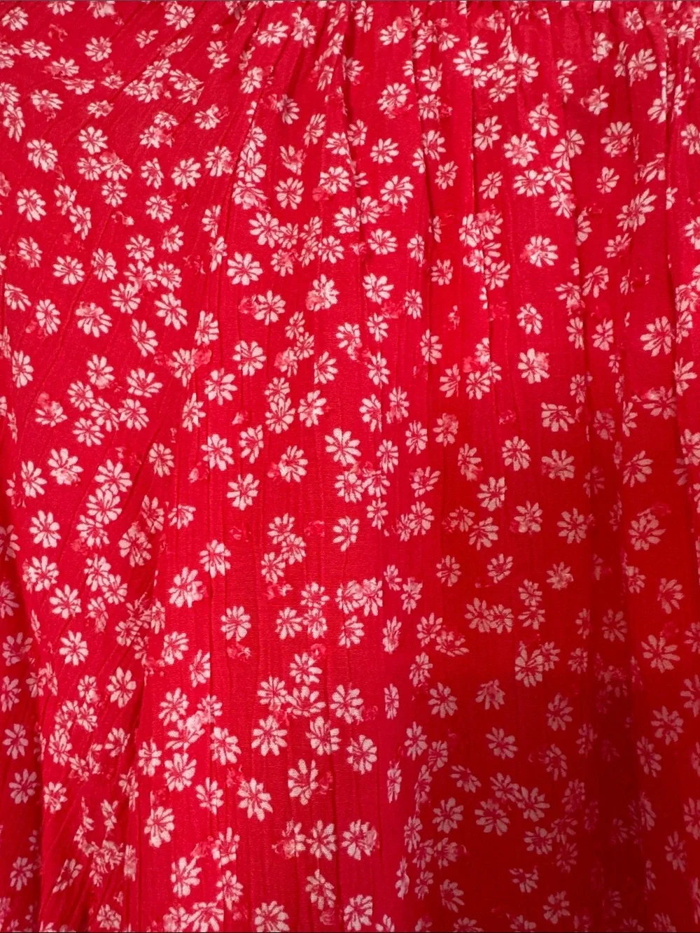 LOFT Bright Floral Puff-Sleeve Blouse